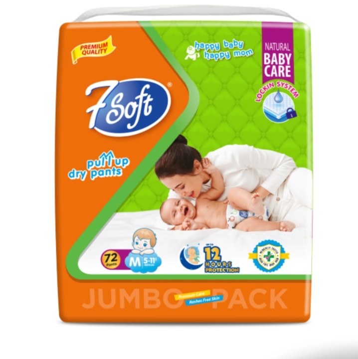 7Soft Natural Baby Care Dry Pants - Medium (5-11 kg) wholesale Dhampur Bijnor - photo 1