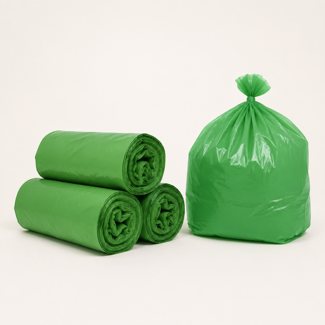 ECO 24x7 100% Compostable Garbage Bags & Rolls wholesale Dhampur Bijnor - photo 1
