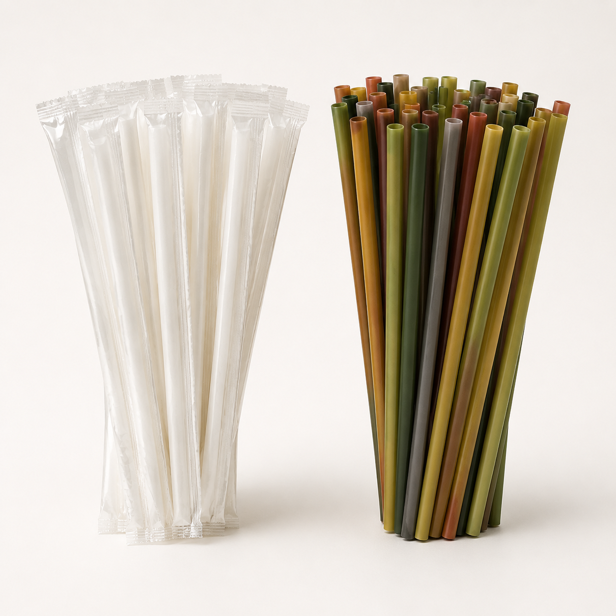 ECO 24x7 100% Plant-Based Compostable Drinking Straws wholesale Dhampur Bijnor - photo 1